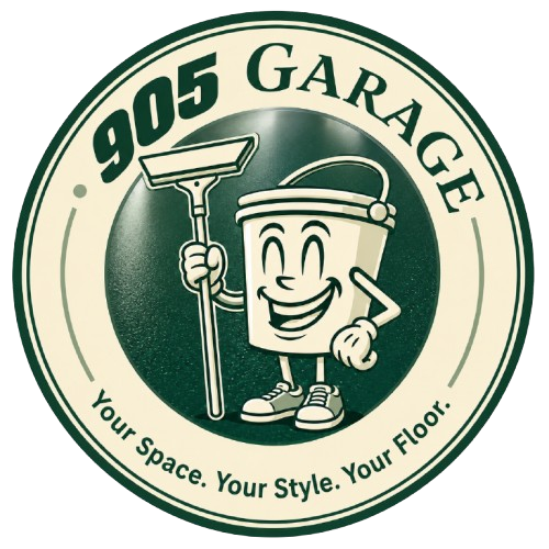 905 Garage mascot
